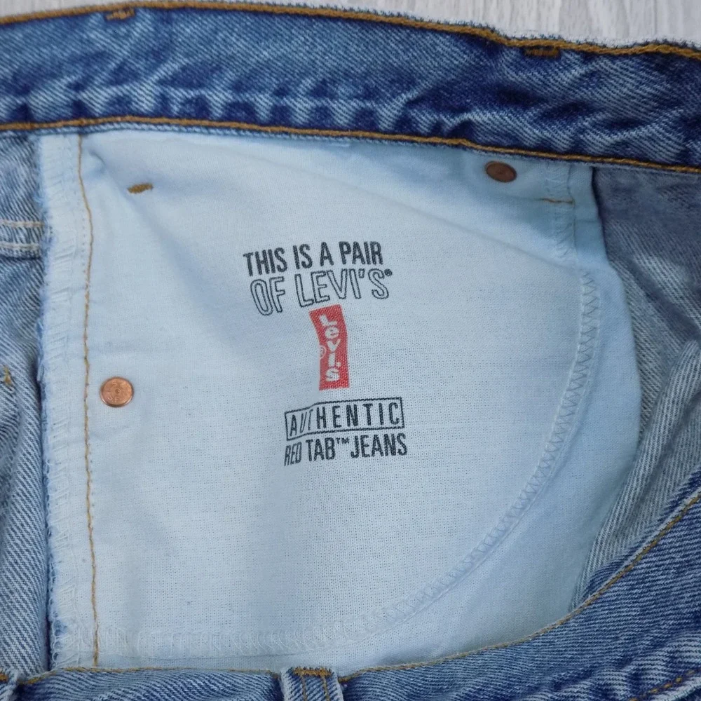Vintage 90's Levi's 550 Relaxed Fit Jeans Mens 42x30 Blue Made in USA EUC
